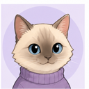 Gang Wang cartoon cat avatar