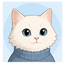 Hanwen Jiang cartoon cat avatar