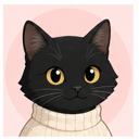 Yingzhi Xiong cartoon cat avatar